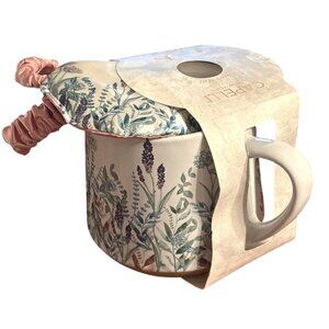 Capelli New York Mug & Eye Mask Gift Set Botanical Floral Ceramic Sweet Dreams